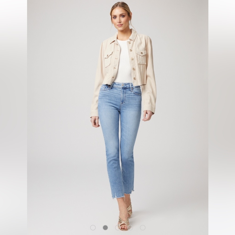 Paige CINDY raw hem jeans 24